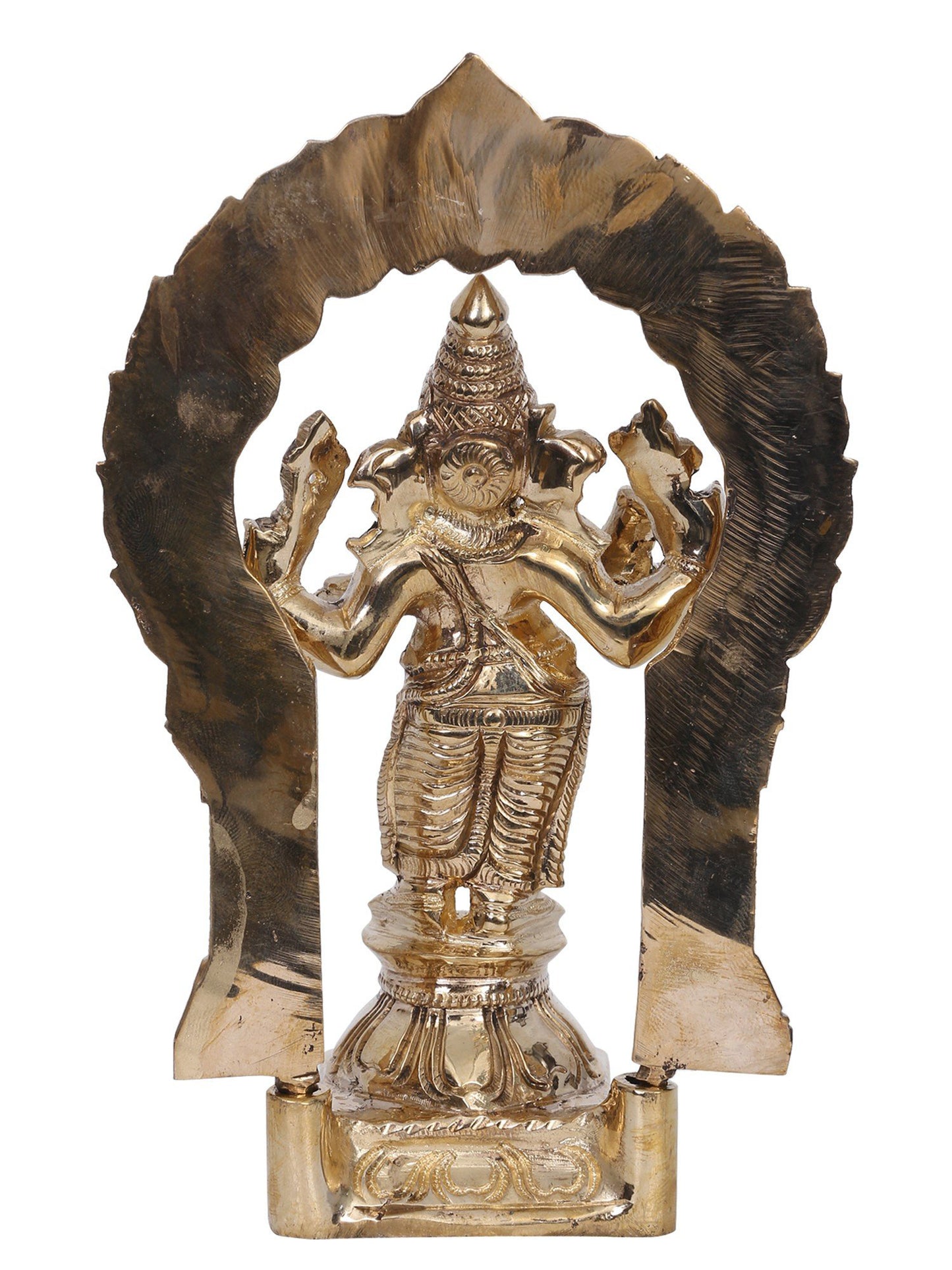 6" Siddhi Vinayak Ganesha Bronze Statue | Madhuchista Vidhana (Lost-Wax) | Panchaloha Bronze from Swamimalai