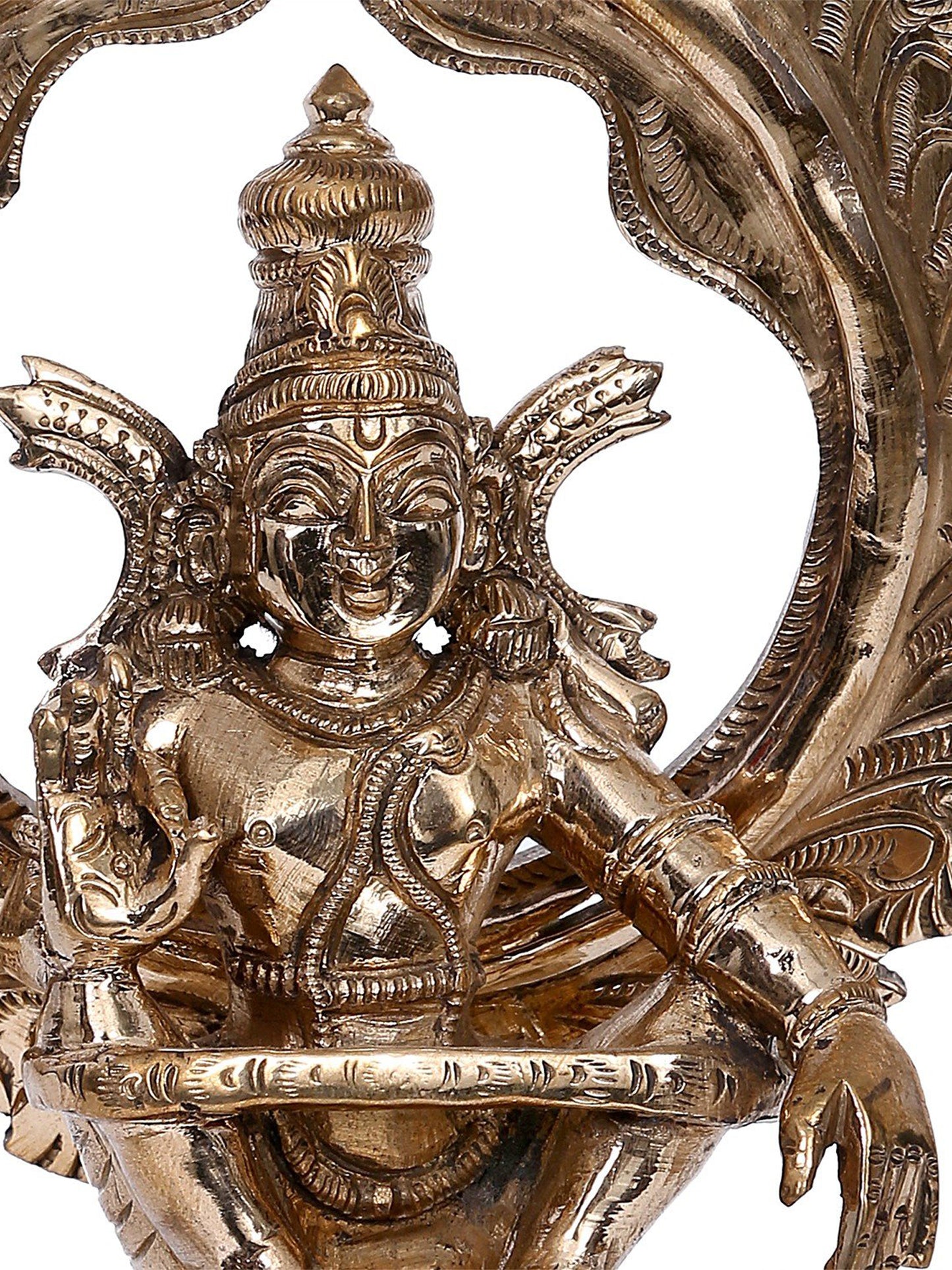 7" Lord Manikandan (Ayyappa) Bronze Statue | Madhuchista Vidhana (Lost-Wax) | Panchaloha Bronze from Swamimalai