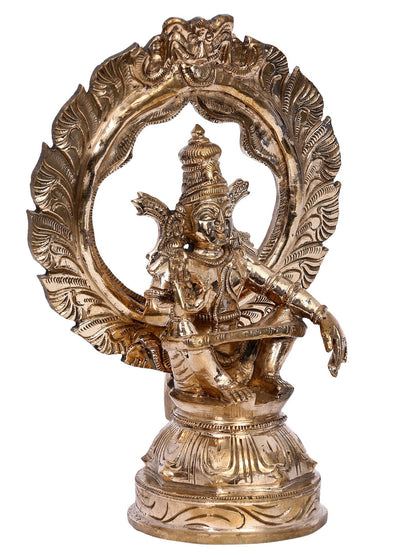 7" Lord Manikandan (Ayyappa) Bronze Statue | Madhuchista Vidhana (Lost-Wax) | Panchaloha Bronze from Swamimalai