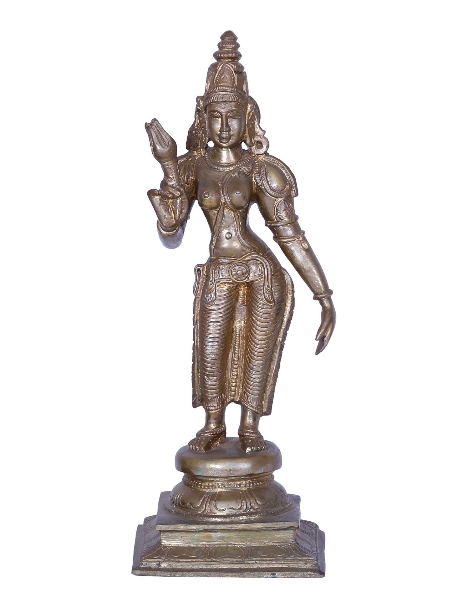 12" Lord Murugan Set | Madhuchista Vidhana (Lost-Wax) | Panchaloha Bronze from Swamimalai