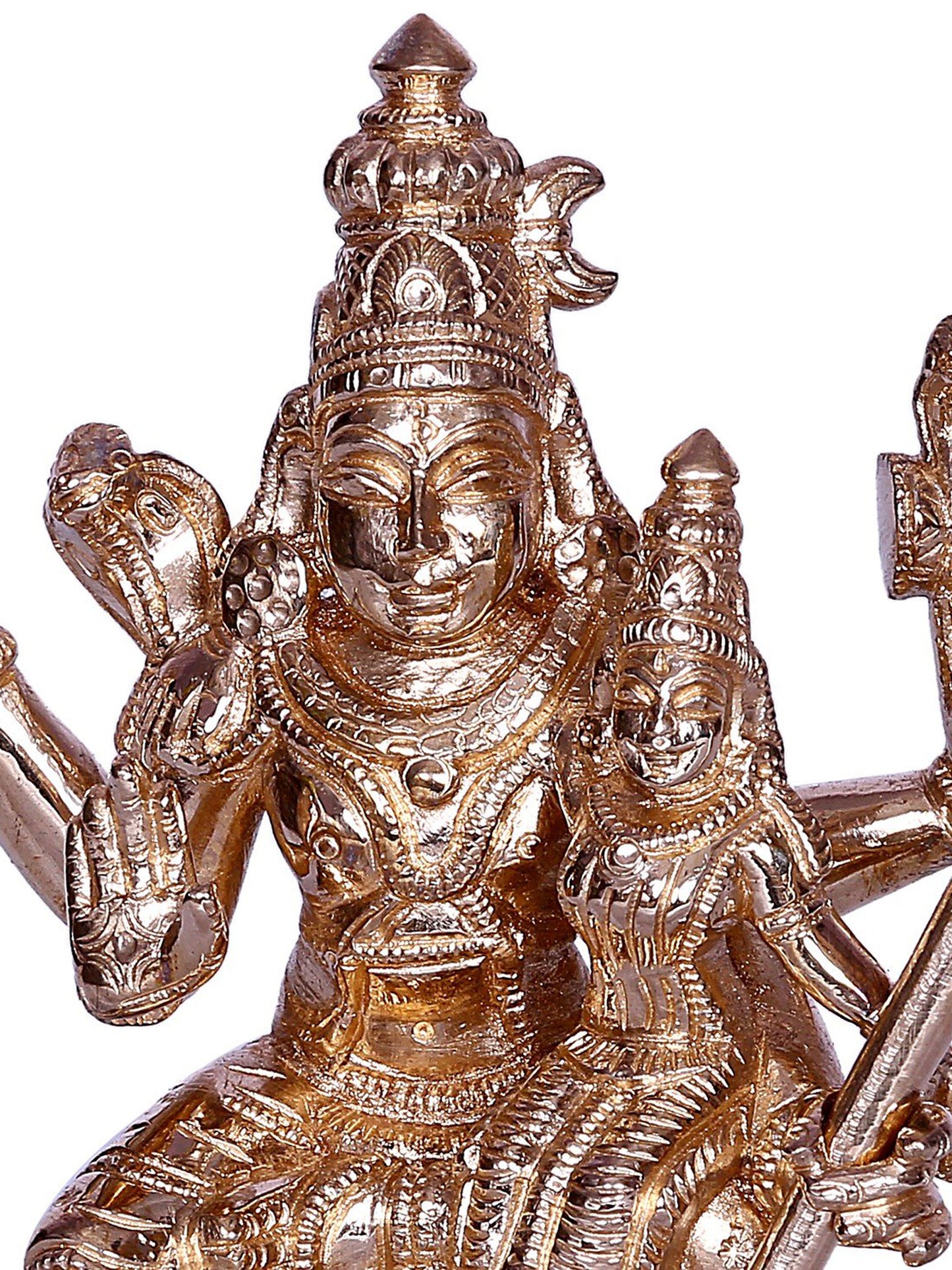 5" Hindu God Swarna Akarshana Bhairava | Decorative Bronze Idol | Figurine For Gifting | Bronze Statue For Temple