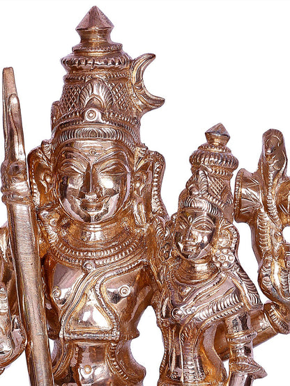 7” Hindu Deity Swarna Akarshana Bhairava Bronze Statue | Decorative Bronze Idol | Figurine For Gifting | Bronze Statue For Temple