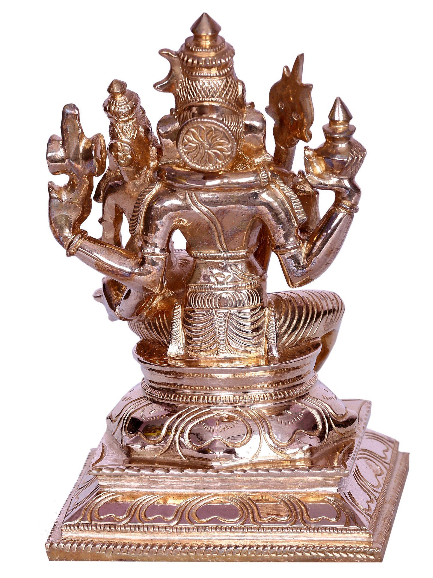 7” Hindu Deity Swarna Akarshana Bhairava Bronze Statue | Decorative Bronze Idol | Figurine For Gifting | Bronze Statue For Temple