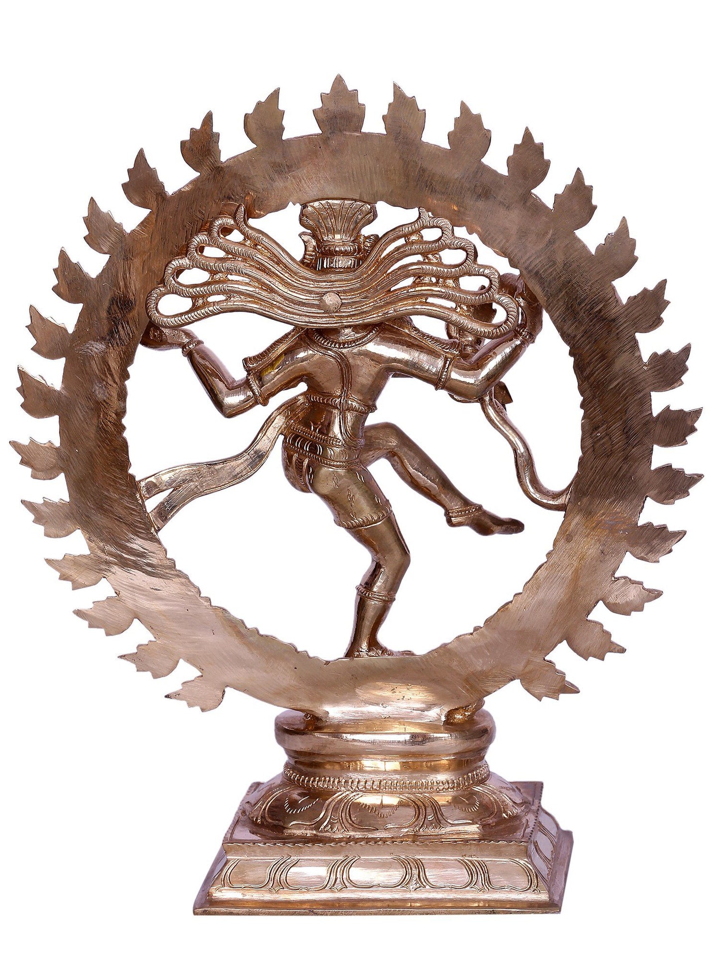 13" Lord Natraja (Dancing Lord Shiva) | Handmade Idol | Bronze Idol | Lord Shiva Bronze Statue