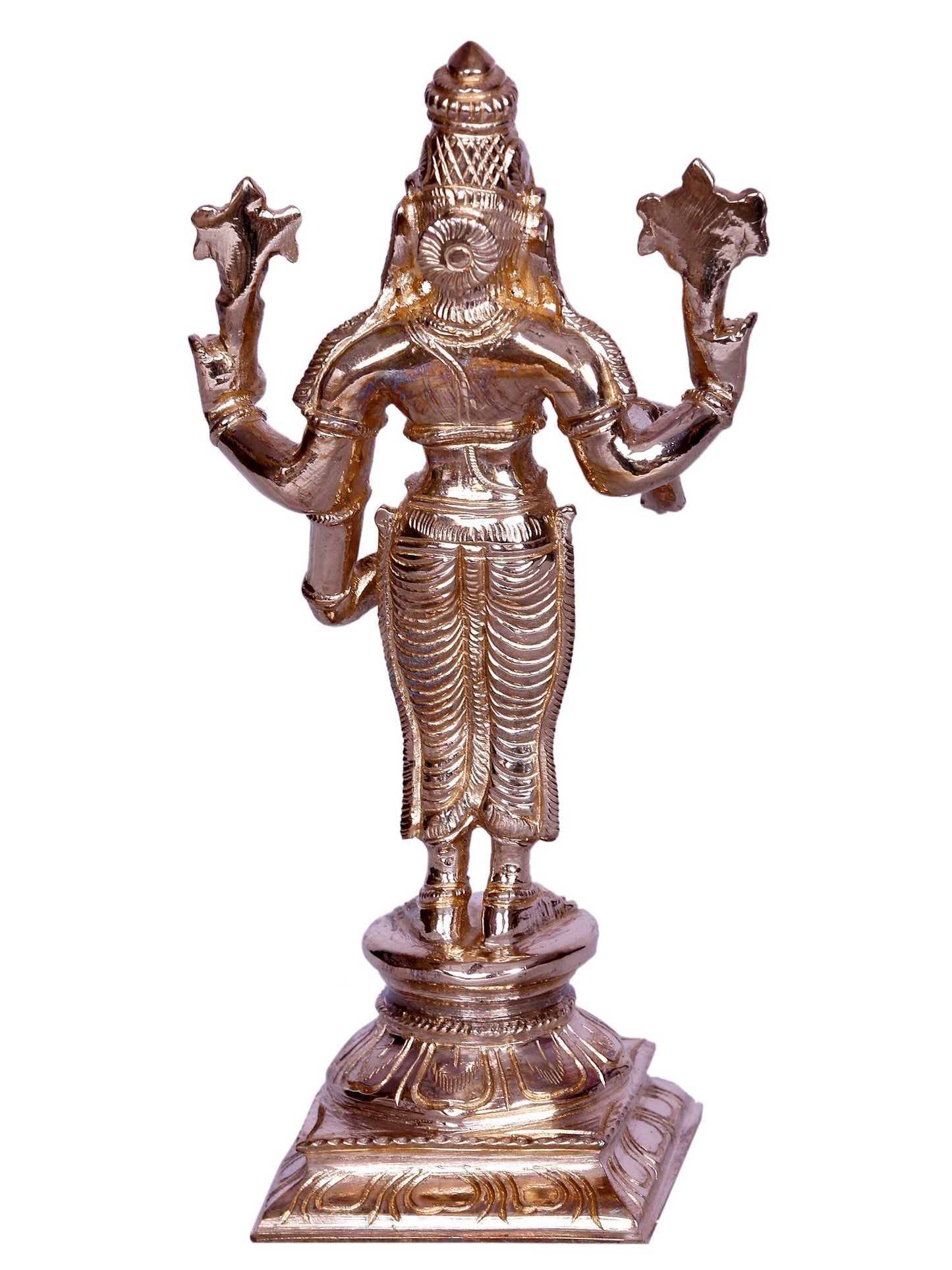 Hindu Tamil Deity Varadharaja Perumal Bronze Statue | Decorative Bronze Idol | Bronze Statue For Temple