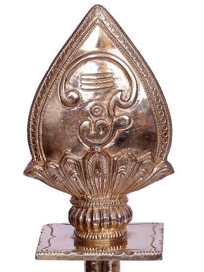 Bronze Vajravel - The Weapon Of Kartikeya | Decorative Bronze Idol | Bronze Statue For Temple