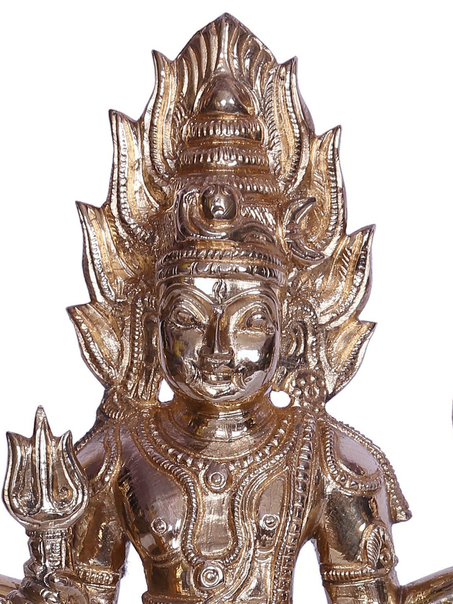 Lord Kaal Bhairava Form Of Lord Shiva | Decorative Bronze Idol | Bronze Statue For Temple