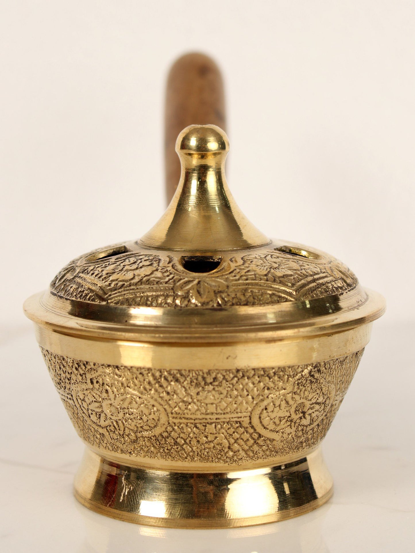 4" Brass Incense Burner | Handmade | Made in India