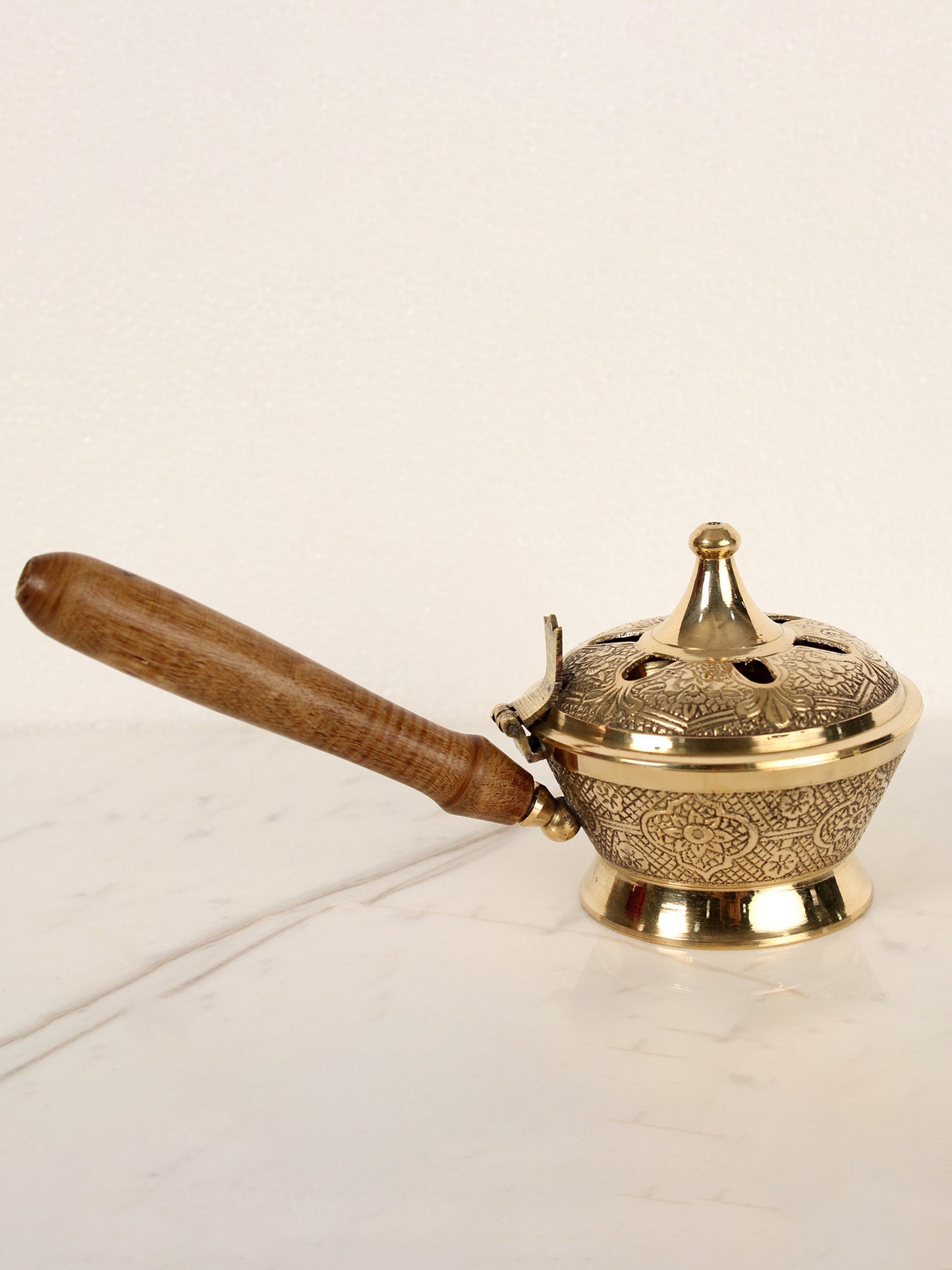 4" Brass Incense Burner | Handmade | Made in India