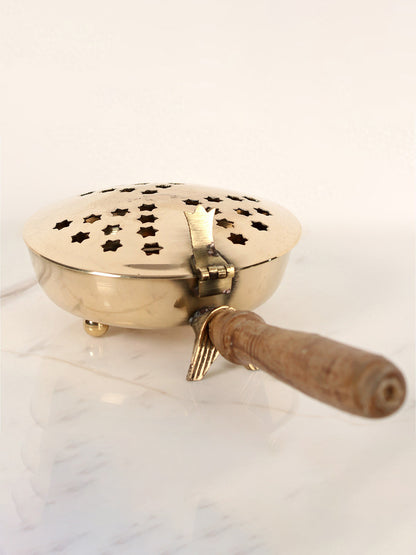 2" Brass Incense Burner | Handmade | Made in India