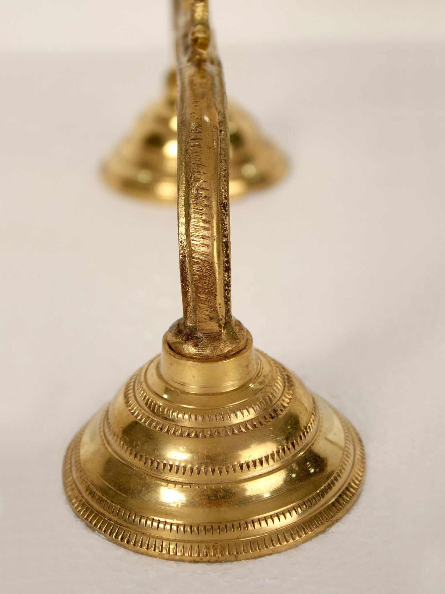 10" Incense Burner with Handle in Brass | Handmade | Made in India