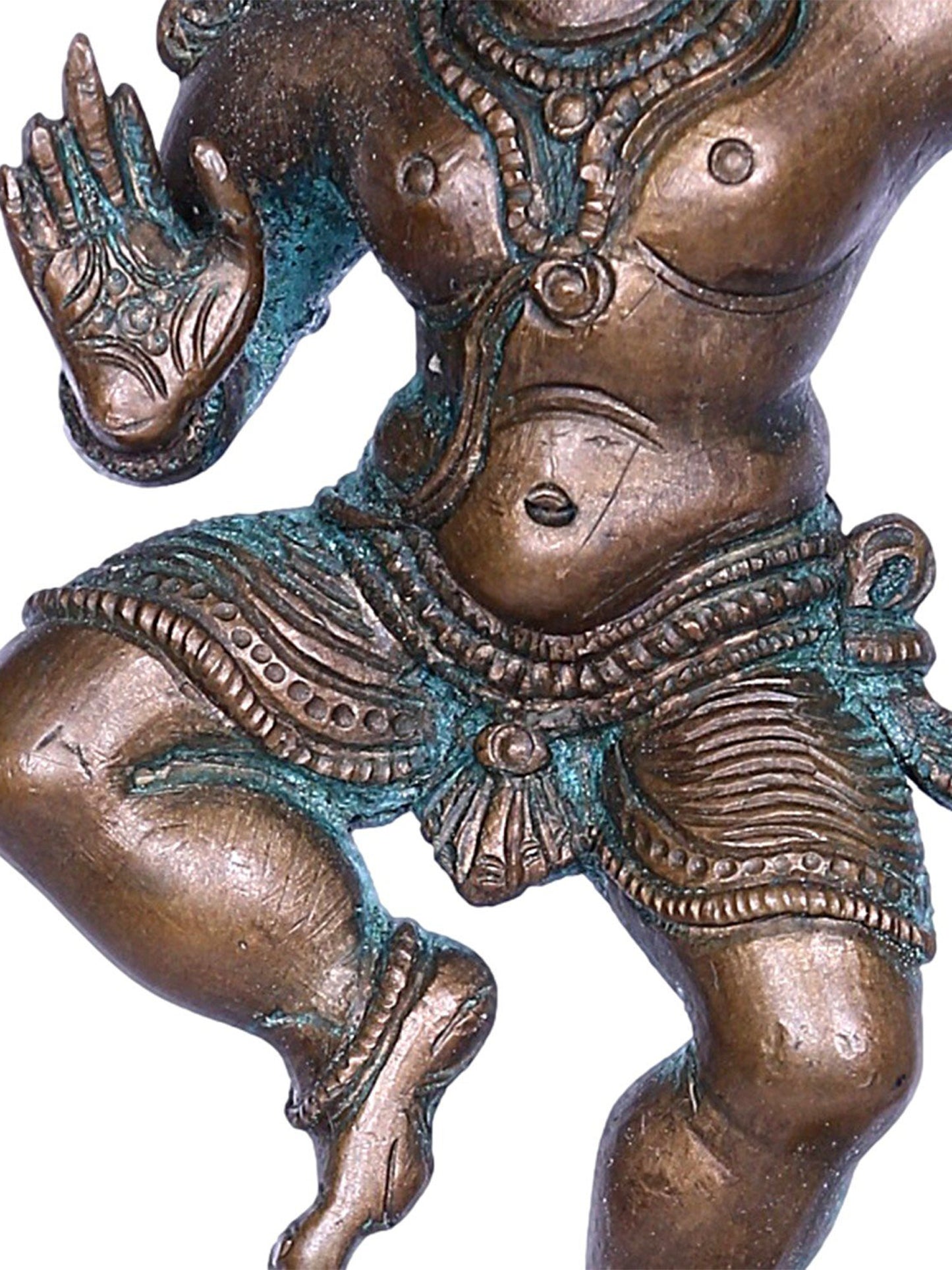 7'' Hindu Bala Kalinga Krishna Bronze Statue | Decorative Bronze Idol | Bronze Statue For Temple