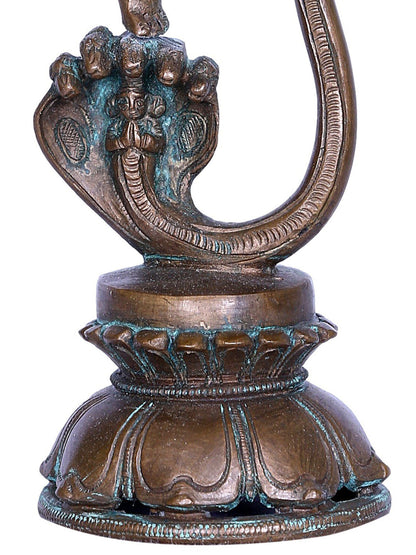 7'' Hindu Bala Kalinga Krishna Bronze Statue | Decorative Bronze Idol | Bronze Statue For Temple