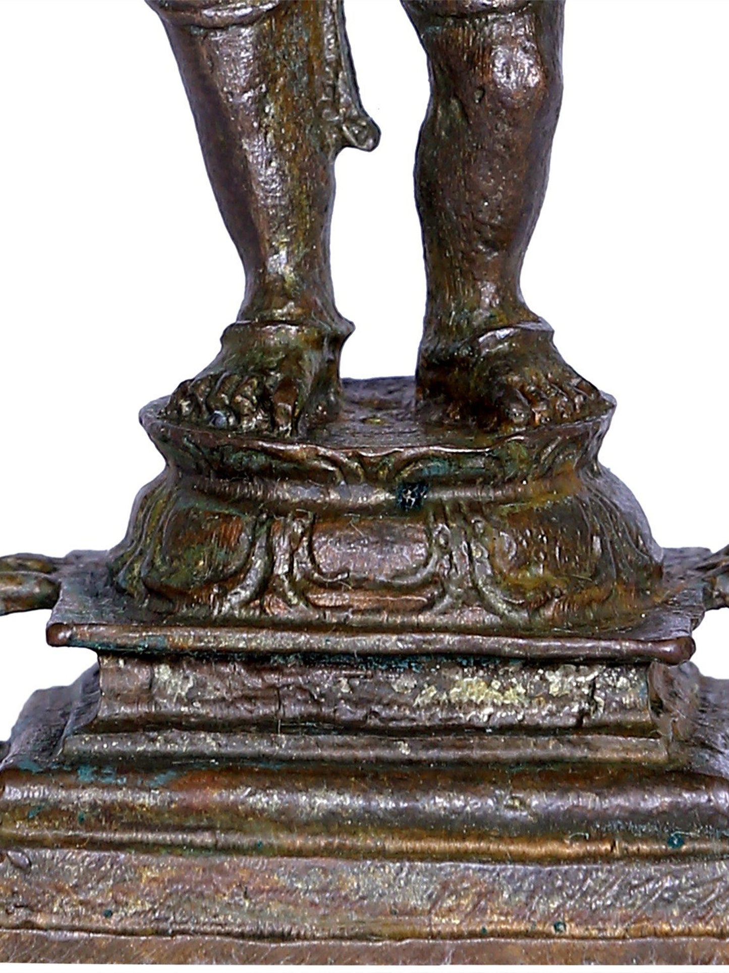 3'' Small Lord Ganesha (Vinayaka) Bronze Idol Standing | Gift Box | Bronze Statue For Gifting