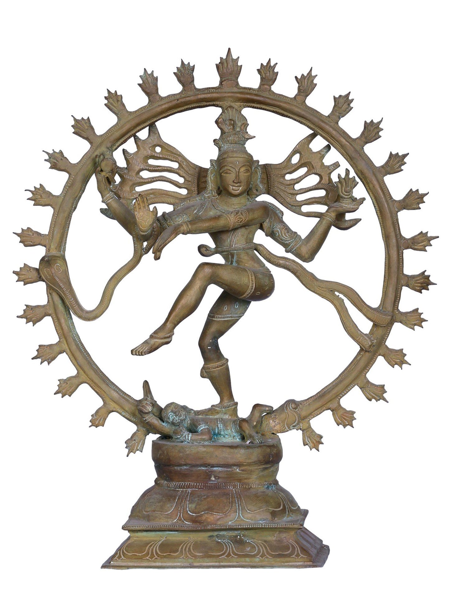 The Tandava Of Lord Shiva As Nataraja | Bronze Statue | Idol For Temple