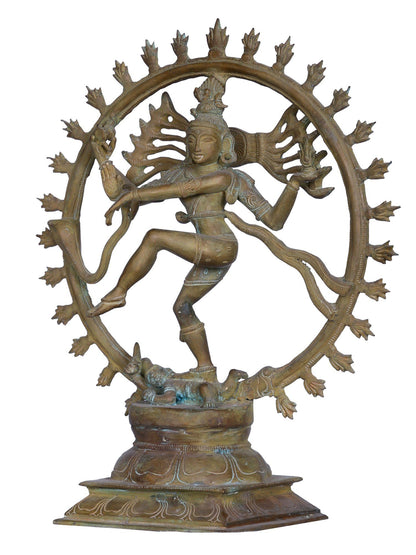 The Tandava Of Lord Shiva As Nataraja | Bronze Statue | Idol For Temple