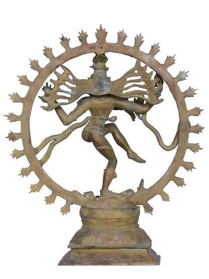 The Tandava Of Lord Shiva As Nataraja | Bronze Statue | Idol For Temple