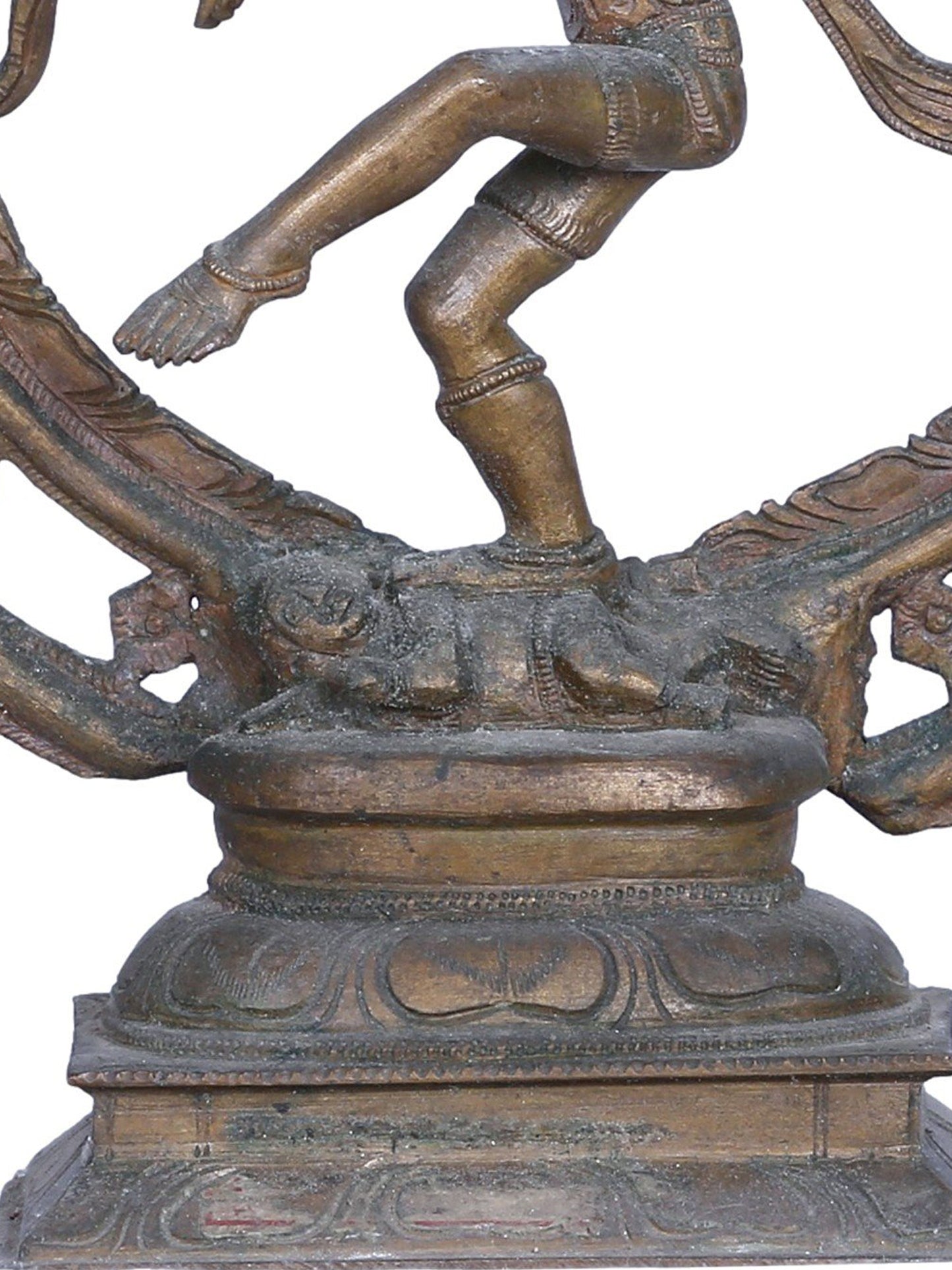 11" Dancing Lord Shiva Bronze Statue | Nataraja Idol For Temple | Bronze Statue