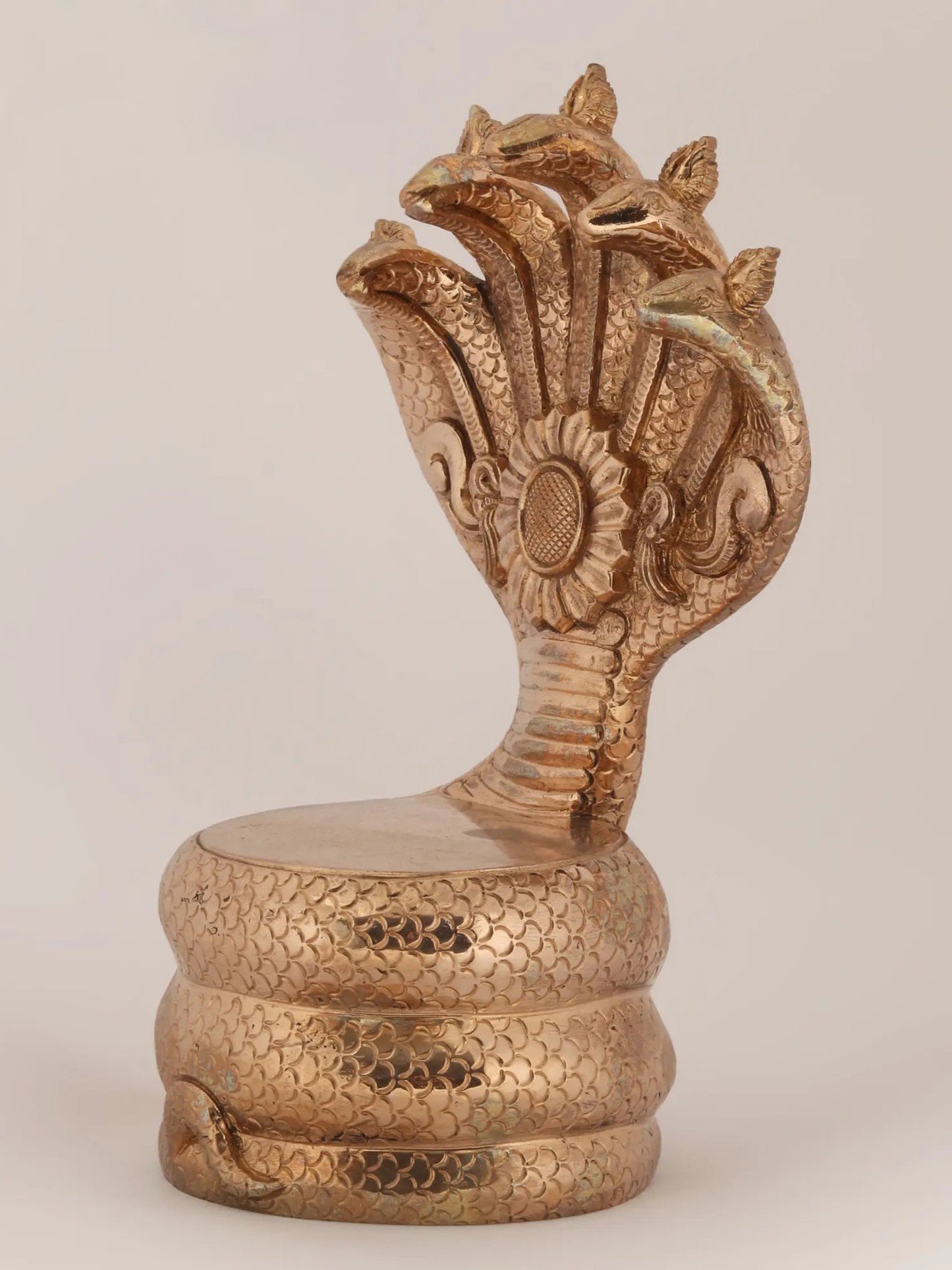 The Sheshnaag Throne For God And Goddess | Bronze Statue | Throne For Temple