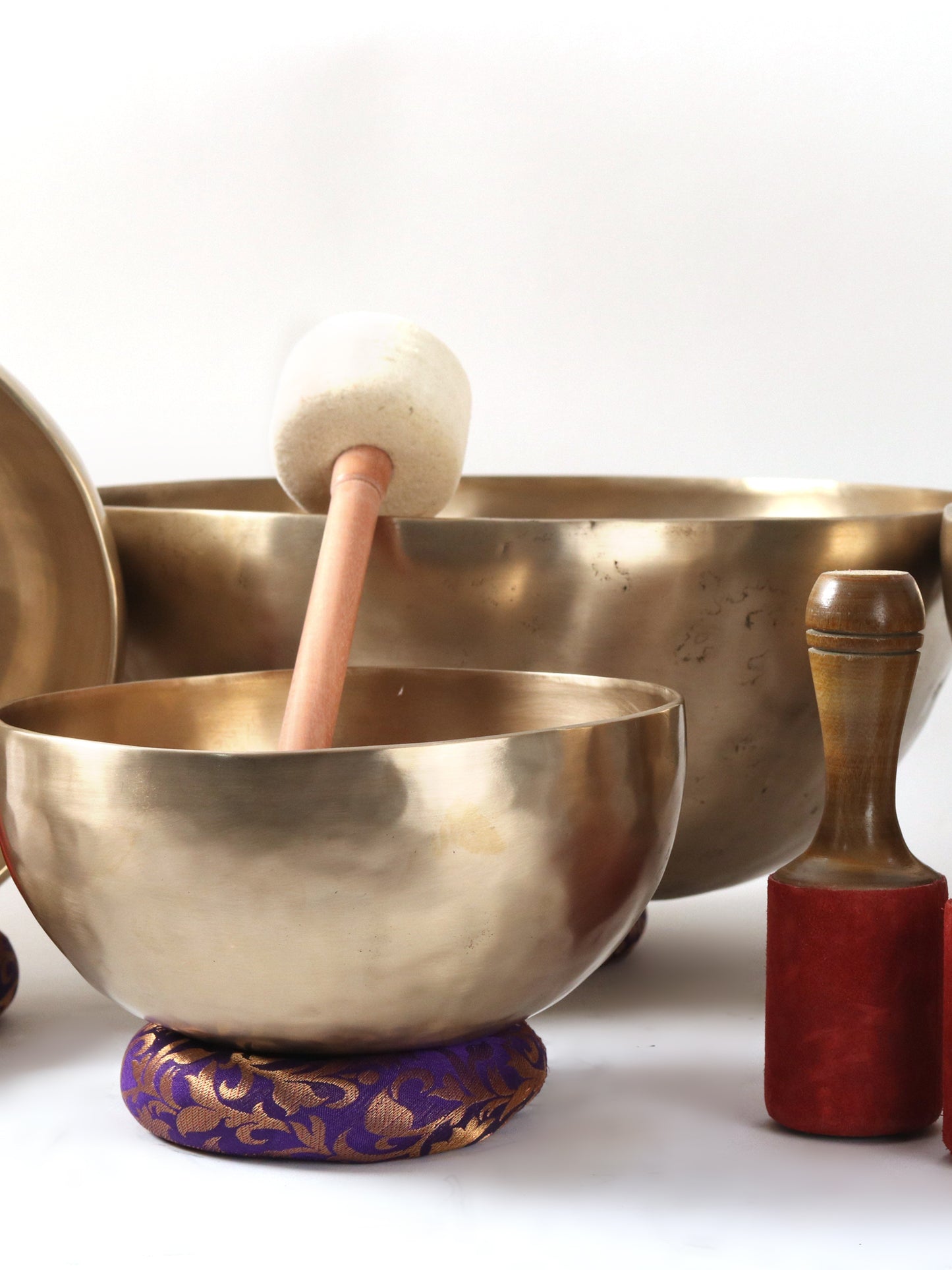 Highly Accurate Seven Chakra Singing Bowls For Healing in Bronze | Handmade