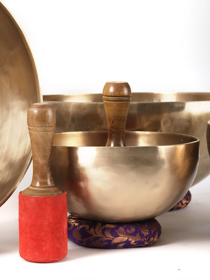 Highly Accurate Seven Chakra Singing Bowls For Healing in Bronze | Handmade