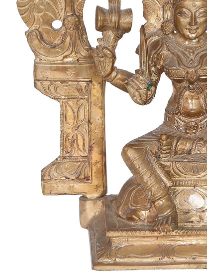 16" Goddess Mariamman Bronze Statue | Panchaloha Bronze from Swamimalai