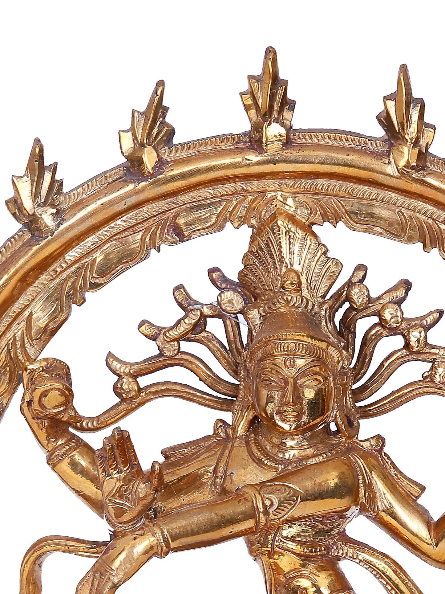 9.5'' Nataraja Statue | Madhuchista Vidhana (Lost-Wax) | Panchaloha Bronze from Swamimalai