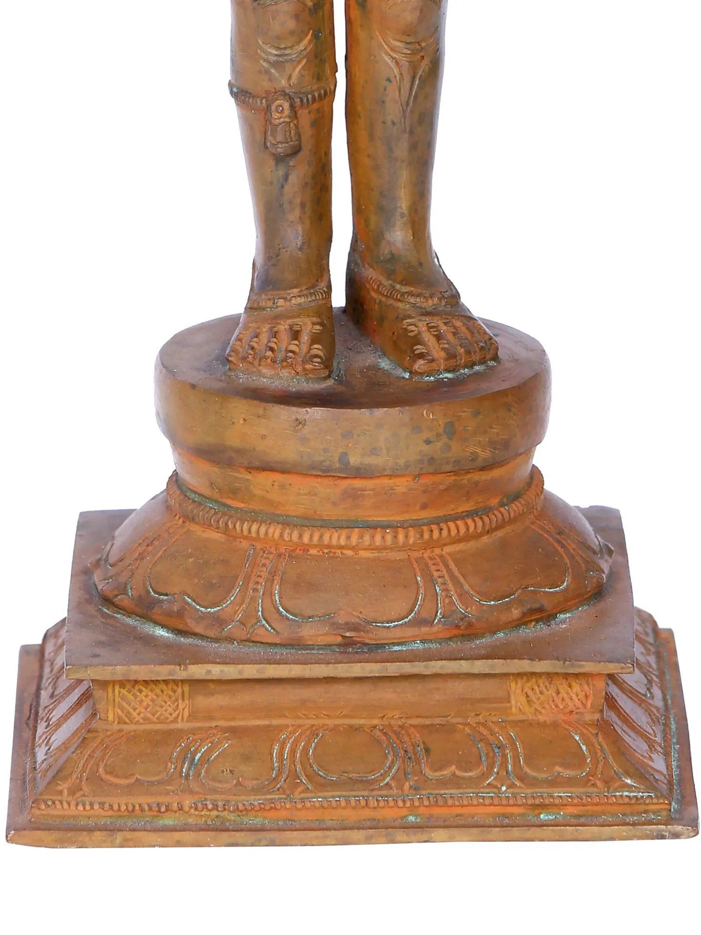 13'' Pashupatinath | Madhuchista Vidhana (Lost-Wax) | Panchaloha Bronze from Swamimalai