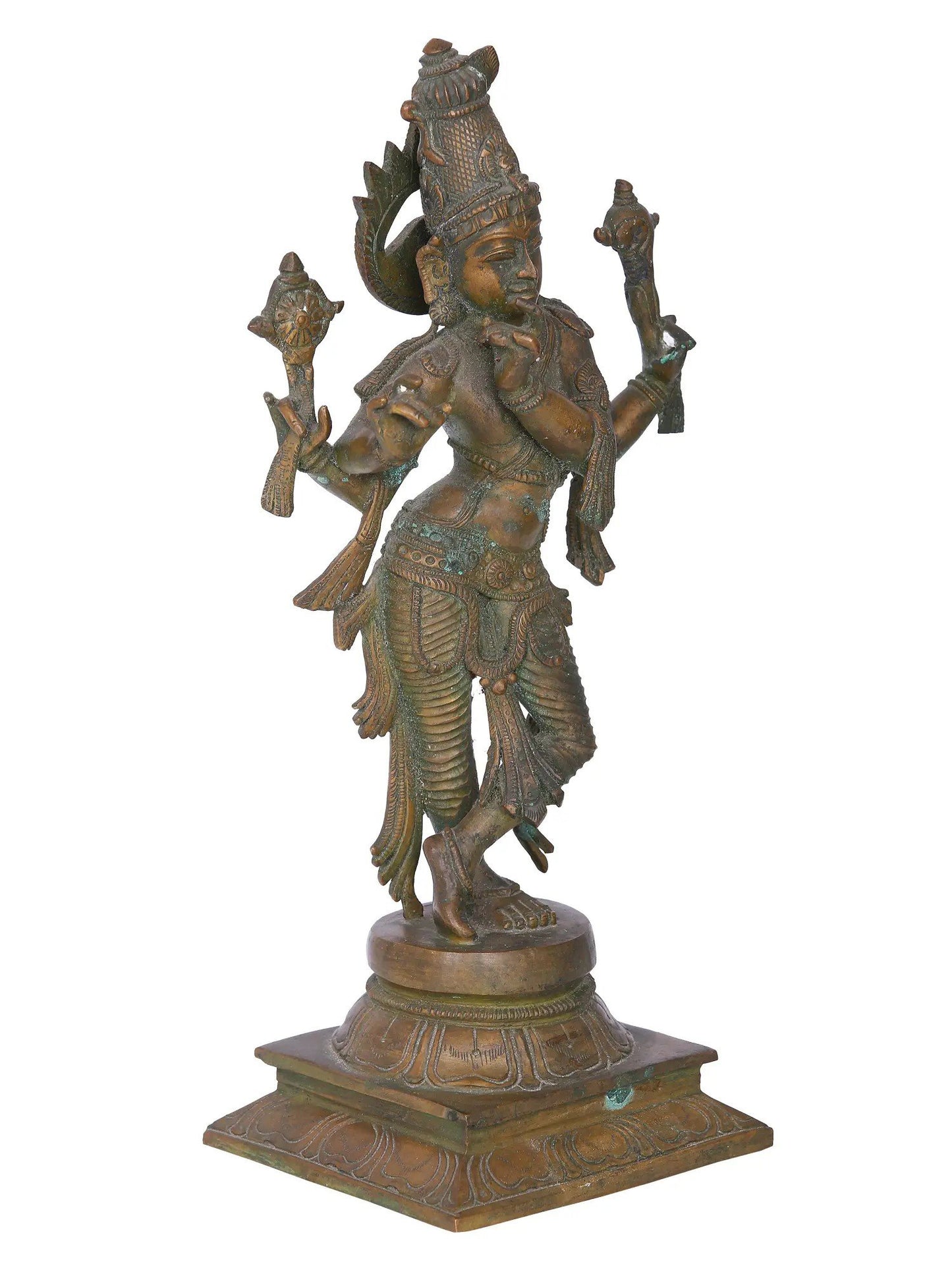 13'' Venugopal | Madhuchista Vidhana (Lost-Wax) | Panchaloha Bronze from Swamimalai