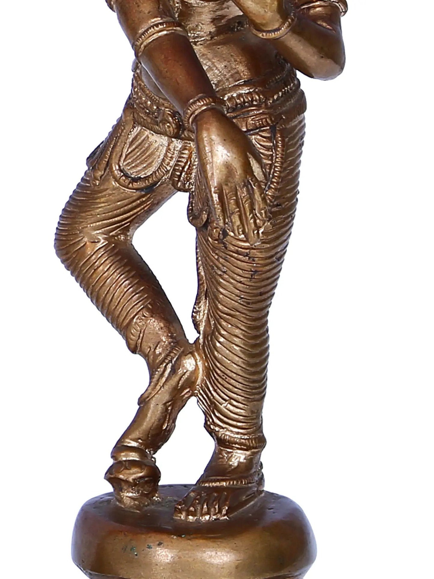 12" Dancing Shiva Parvati | Madhuchista Vidhana (Lost-Wax) | Panchaloha Bronze from Swamimalai