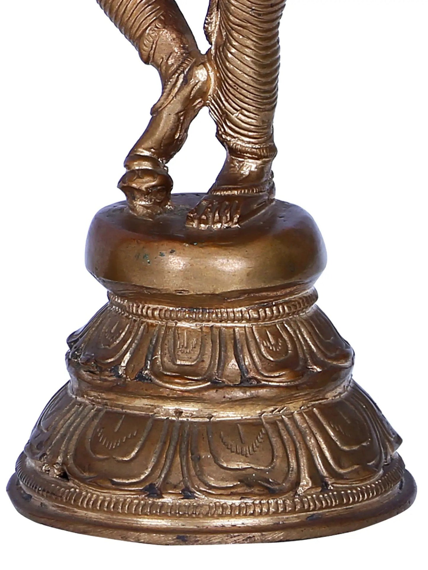 12" Dancing Shiva Parvati | Madhuchista Vidhana (Lost-Wax) | Panchaloha Bronze from Swamimalai