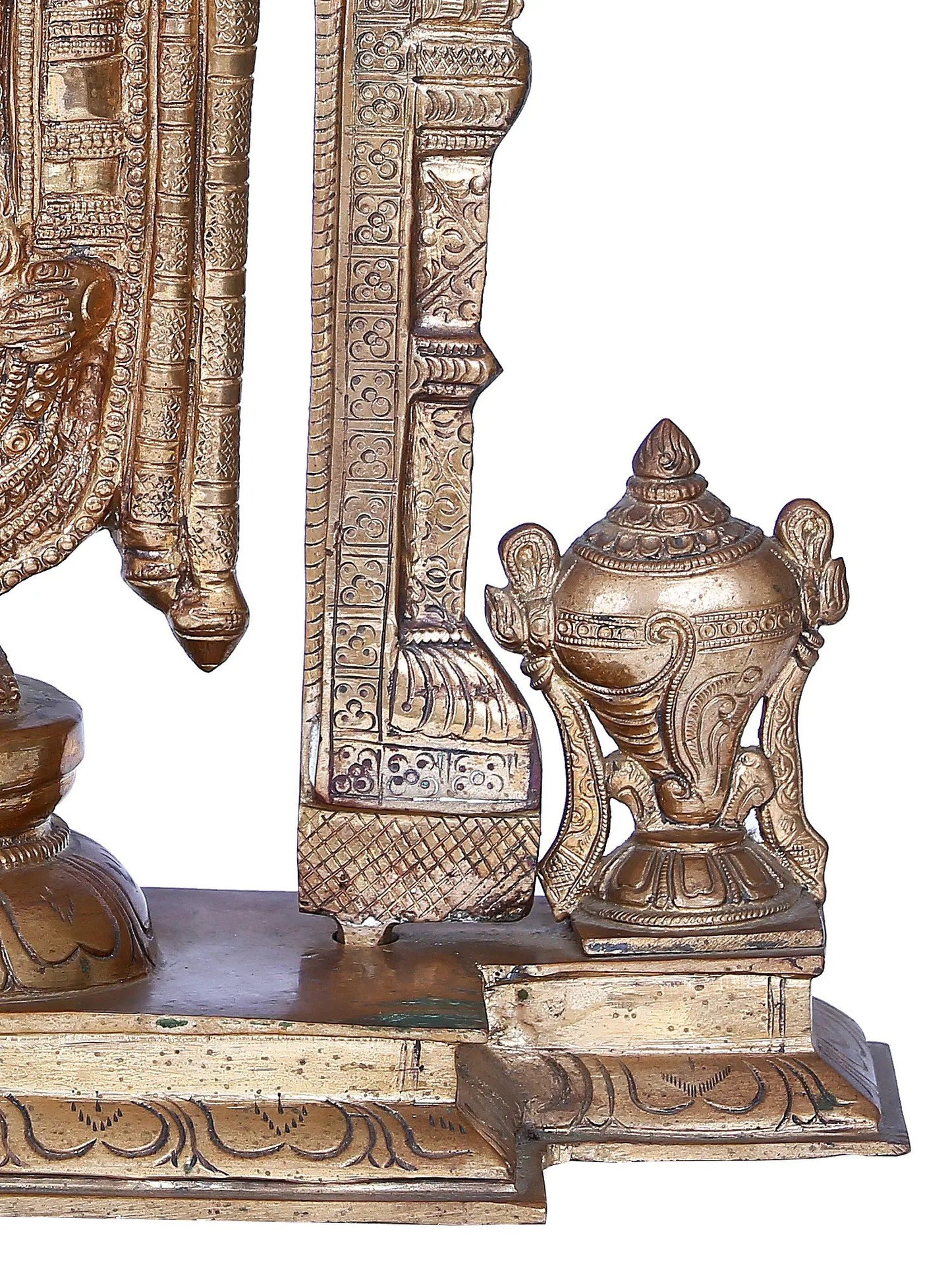 14'' Lord Balaji Panchaloha Bronze Statues from Swamimalai | Madhuchista Vidhana (Lost-Wax)