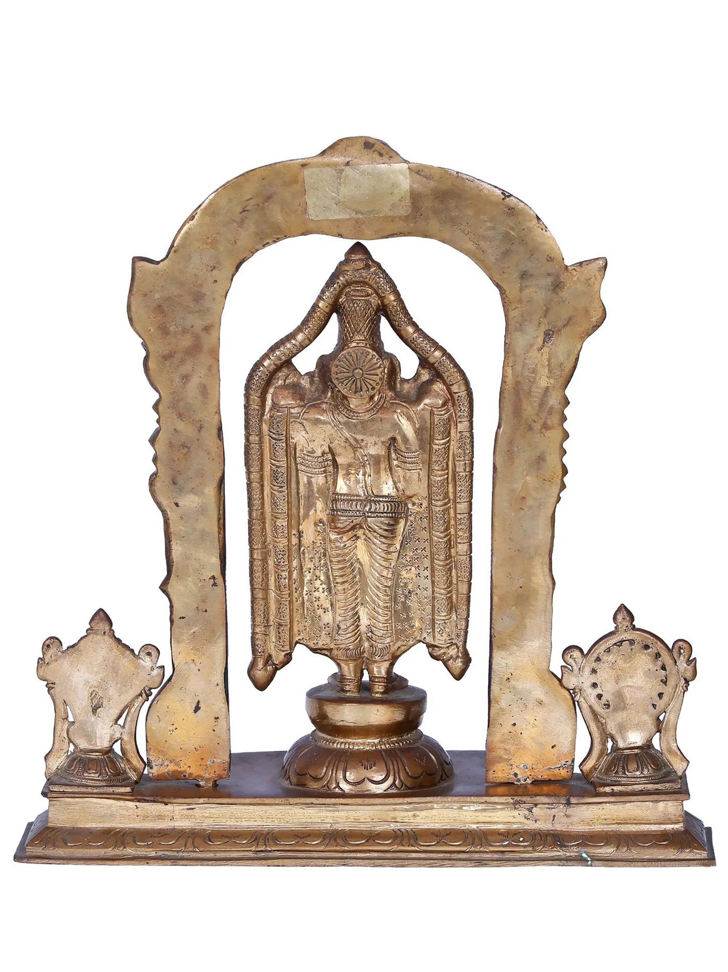 14'' Lord Balaji Panchaloha Bronze Statues from Swamimalai | Madhuchista Vidhana (Lost-Wax)