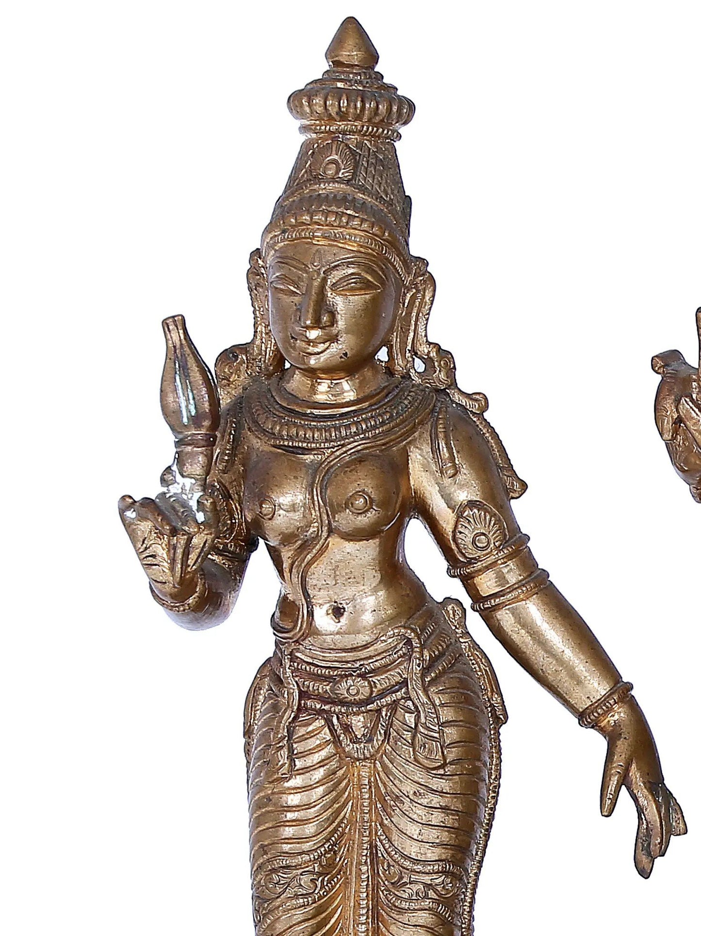 12'' Panchaloha Bronze Murugan set Idol from Swamimalai | Madhuchista Vidhana (Lost-Wax)