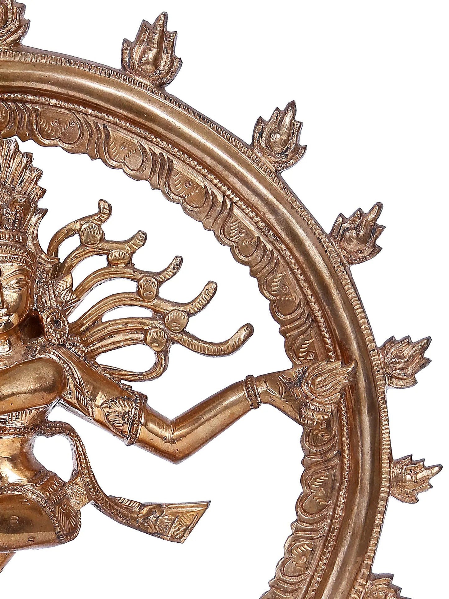 11'' Nataraja Statue | Madhuchista Vidhana (Lost-Wax) | Panchaloha Bronze from Swamimalai