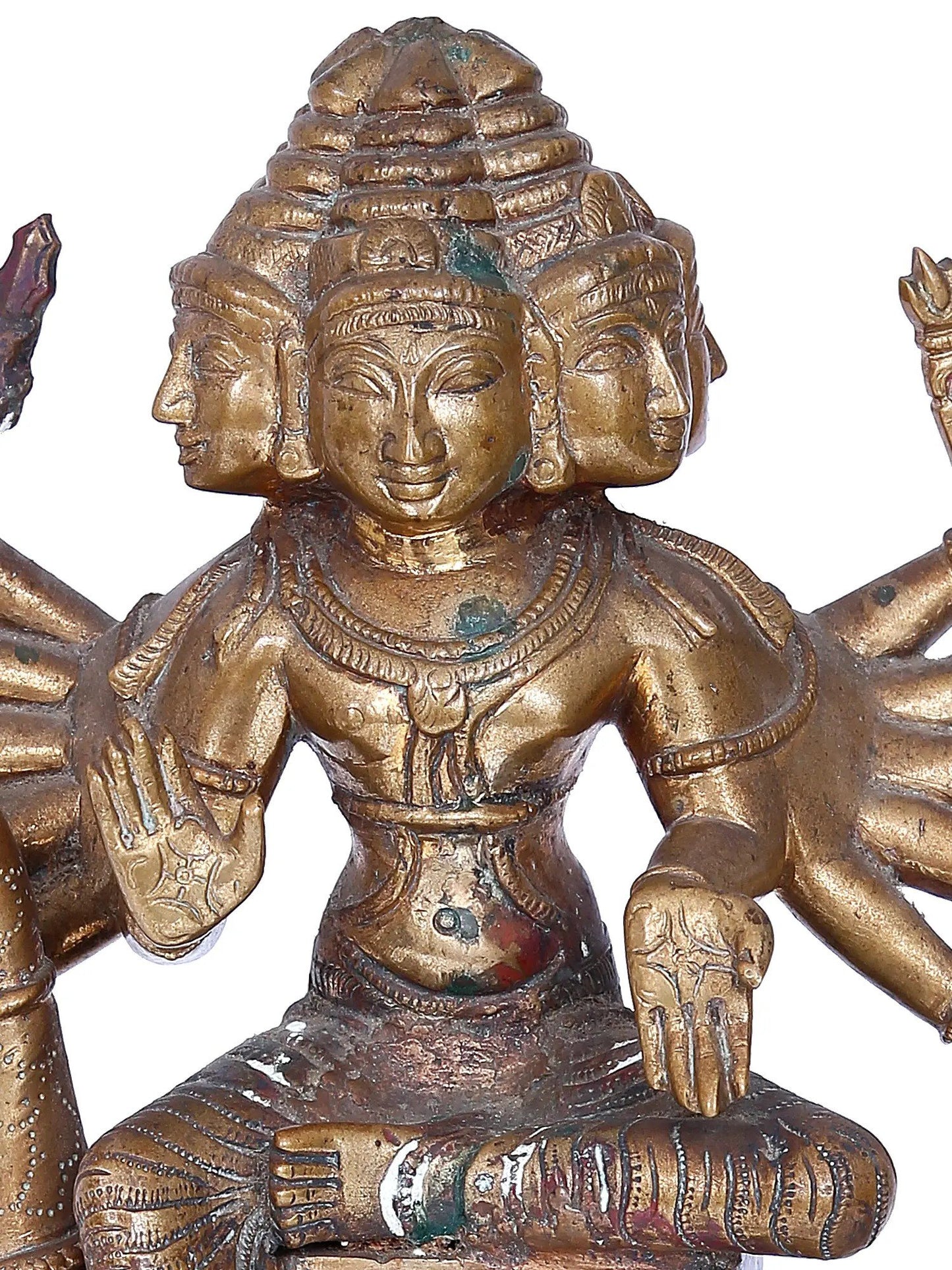 10'' Lord Murugan Panchaloha Bronze Statue from Swamimalai | Madhuchista Vidhana (Lost-Wax)