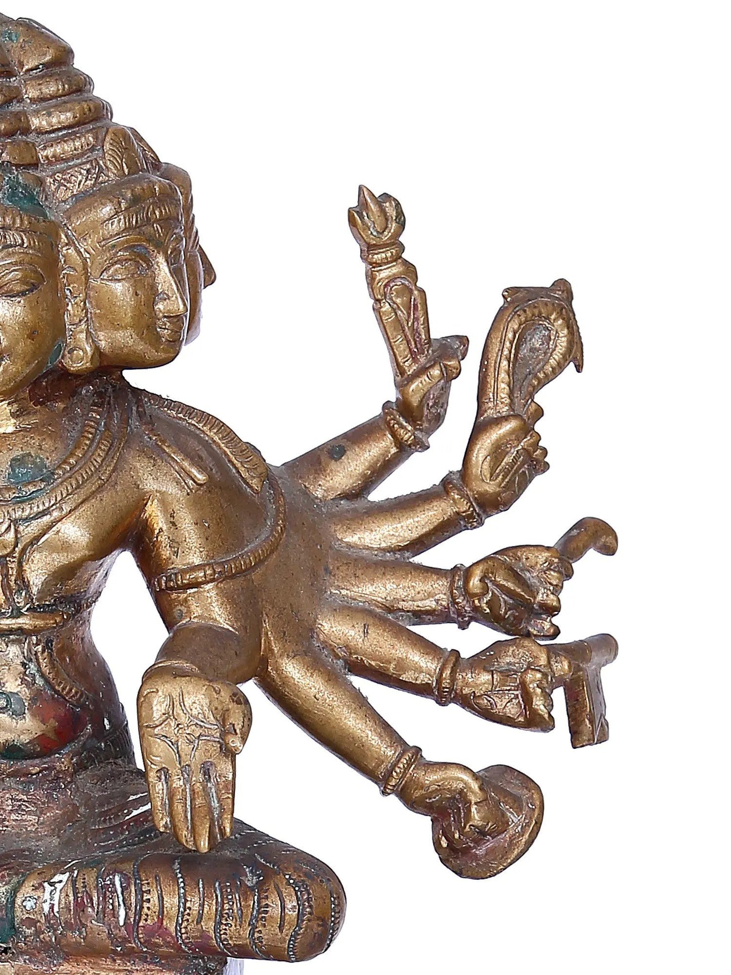 10'' Lord Murugan Panchaloha Bronze Statue from Swamimalai | Madhuchista Vidhana (Lost-Wax)