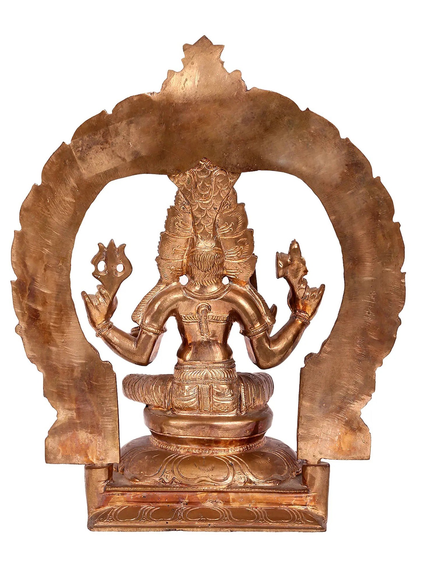 2'' Goddess Mariamman (South Indian Durga) Idol | Madhuchista Vidhana (Lost-Wax) | Handmade Goddess Statue | Panchaloha Bronze From Swamimalai