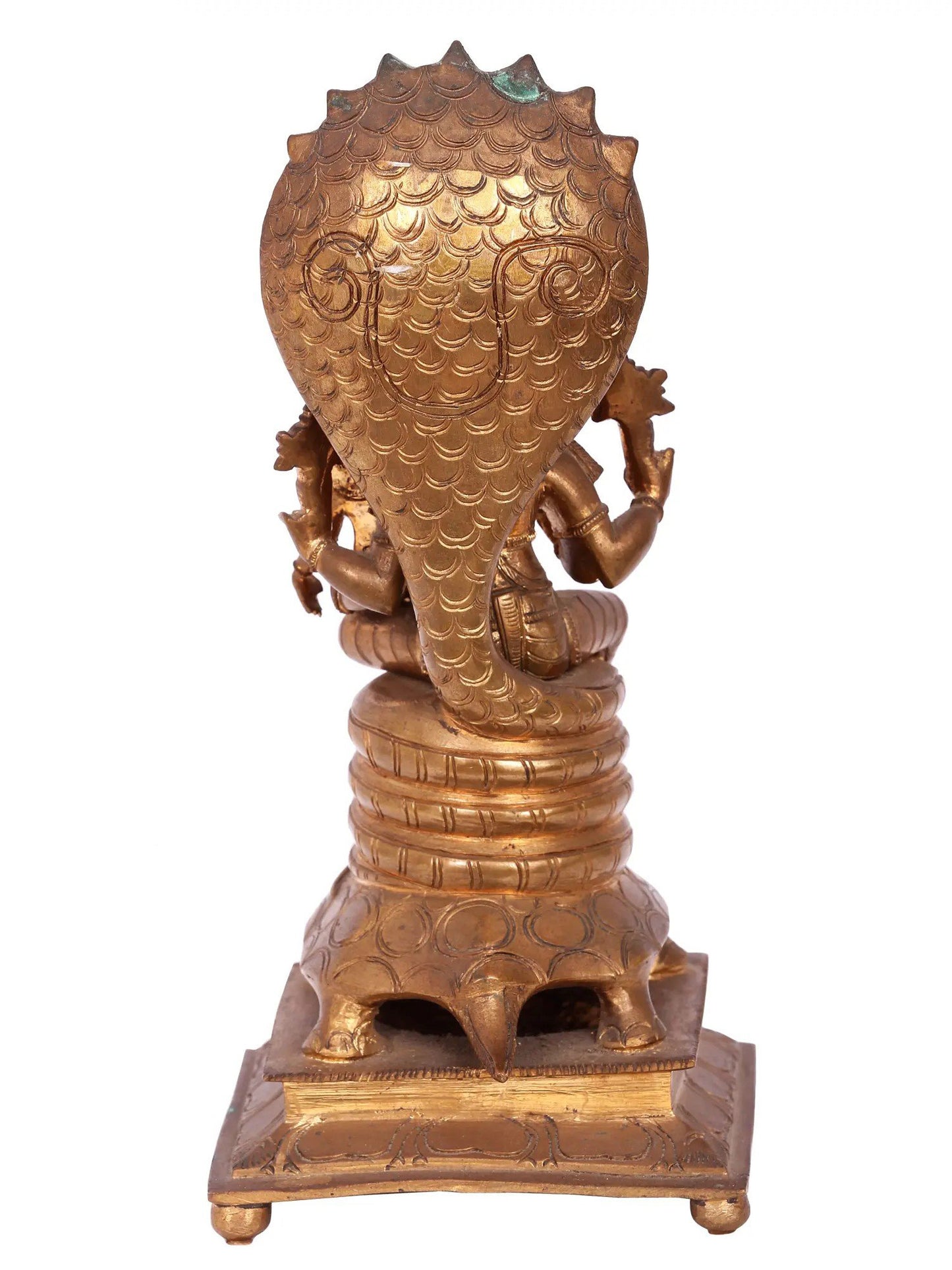 12'' Hayagreeva With Goddess Lakshmi | Handmade Idol | Panchaloha Bronze Statue From Swamimalai