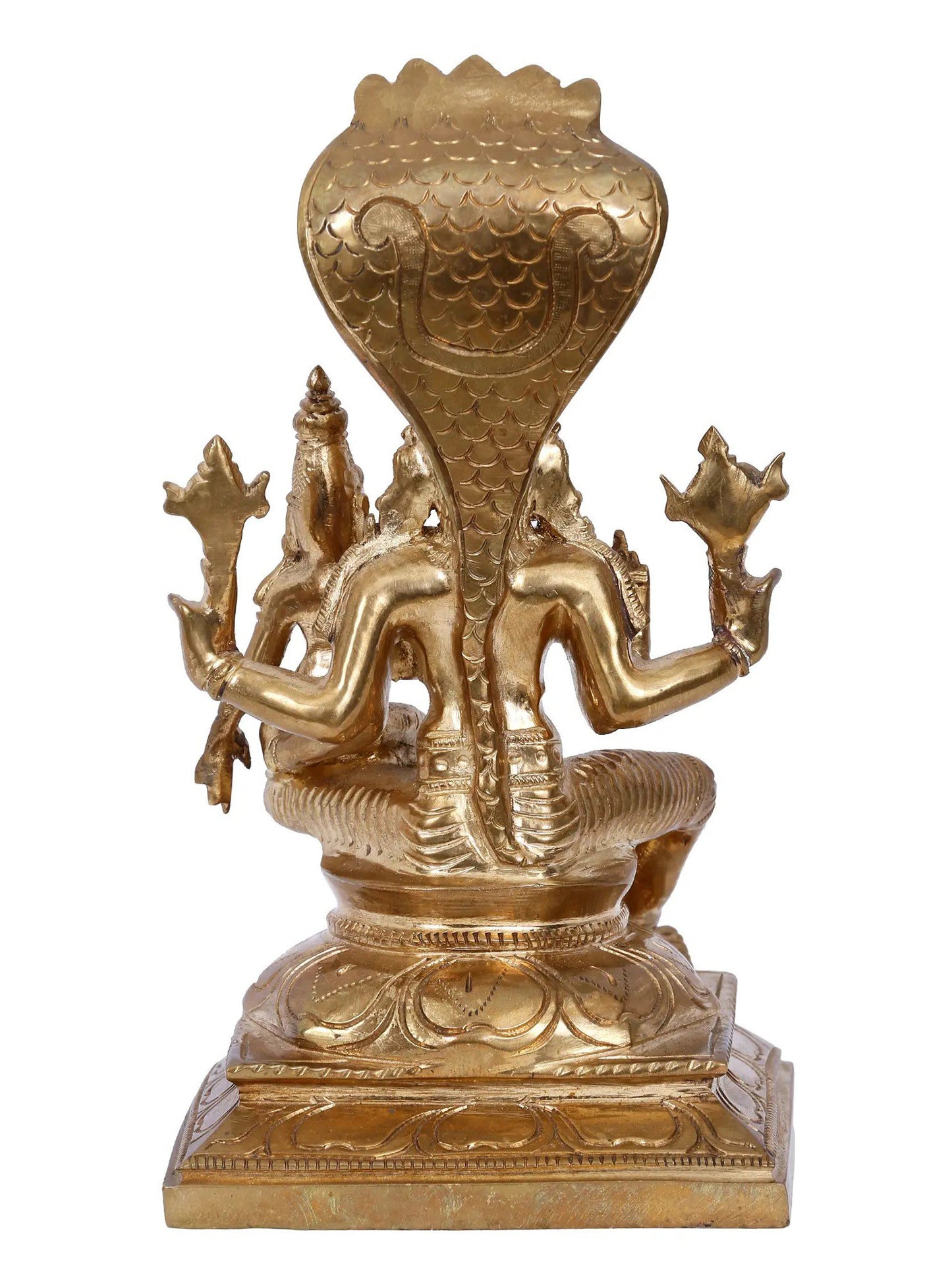 10'' Lakshmi Varaha Bronze Statue | Handmade Bronze Idol | Panchaloha Bronze From Swamimalai