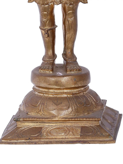 16'' Pashupatinath - A Form Of Lord Shiva | Bronze Statue | Panchaloha Bronze Idol From Swamimalai