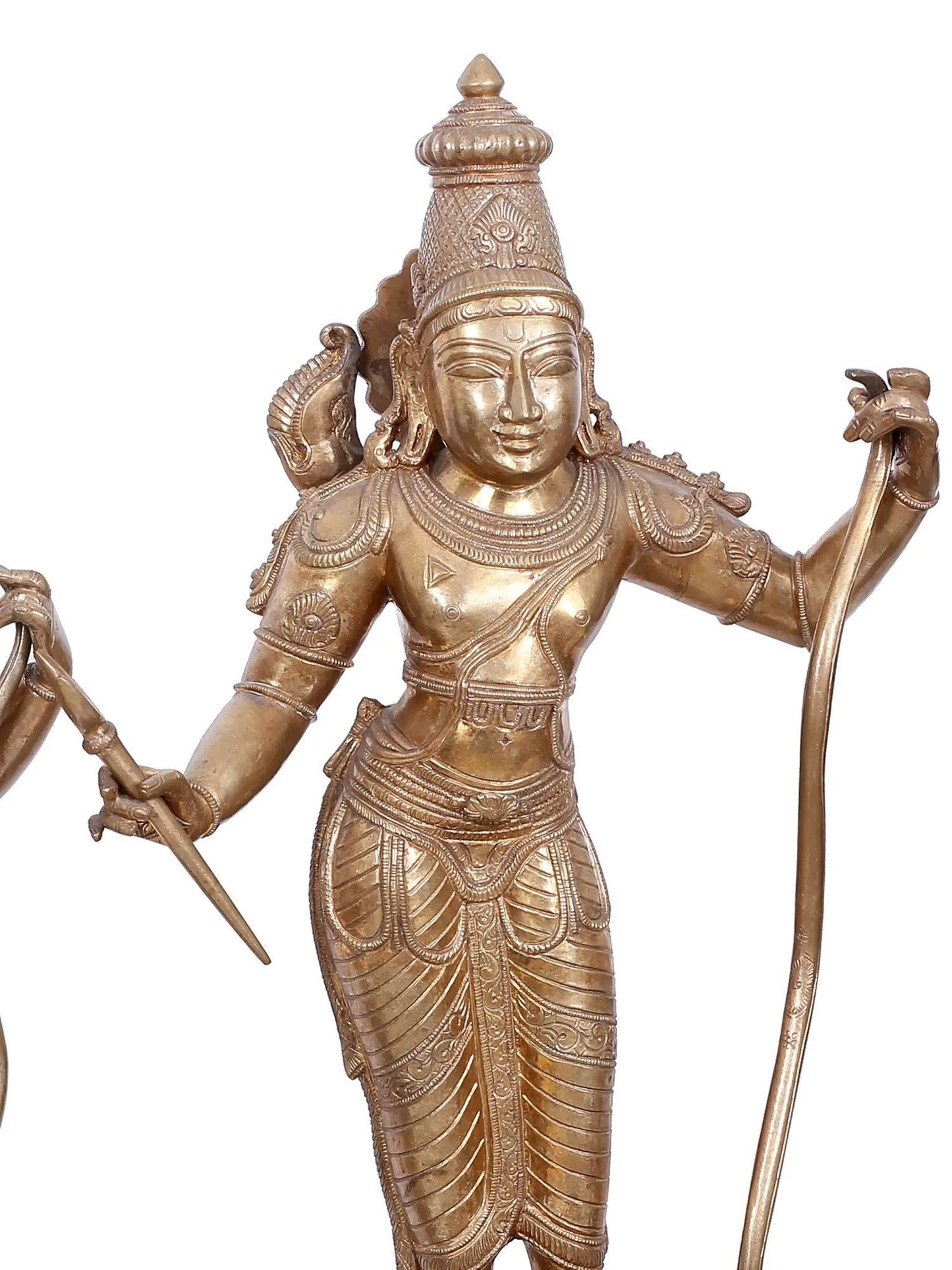 25'' Shri Ram Darbar Statue | Bronze Statue | Panchaloha Bronze Idol From Swamimalai