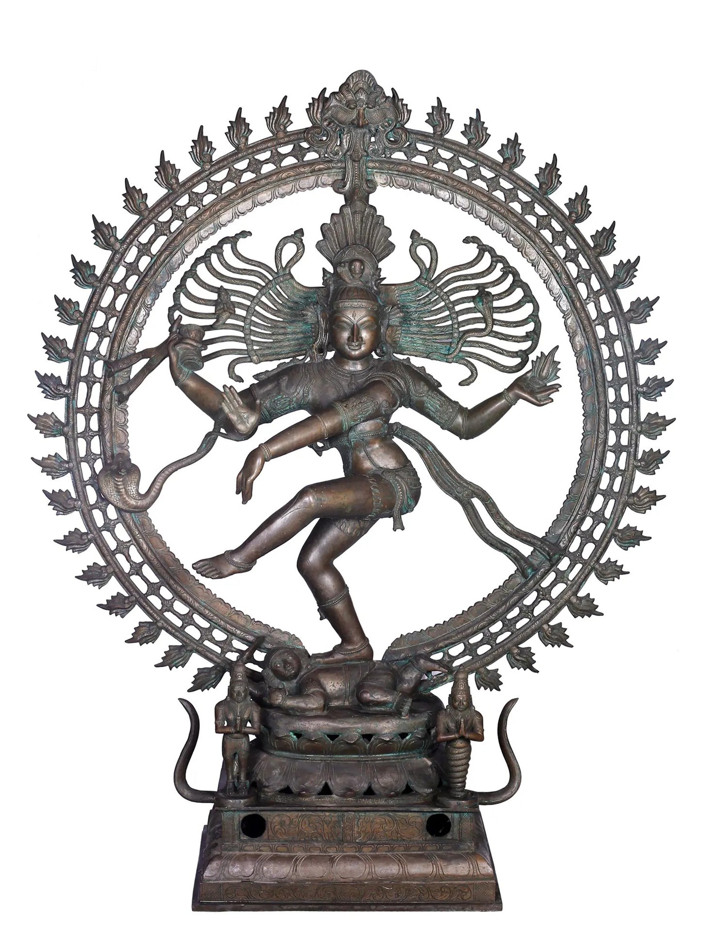 54'' The Natarajan Statue Form Of Lord Shiva | Panchaloha Bronze Statue From Swamimalai