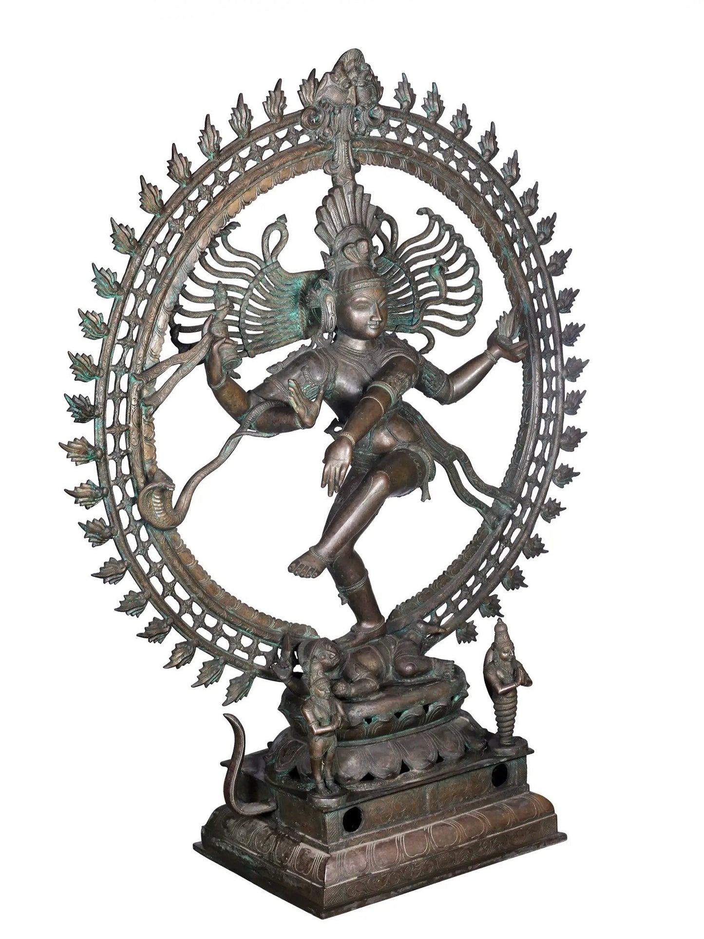 54'' The Natarajan Statue Form Of Lord Shiva | Panchaloha Bronze Statue From Swamimalai