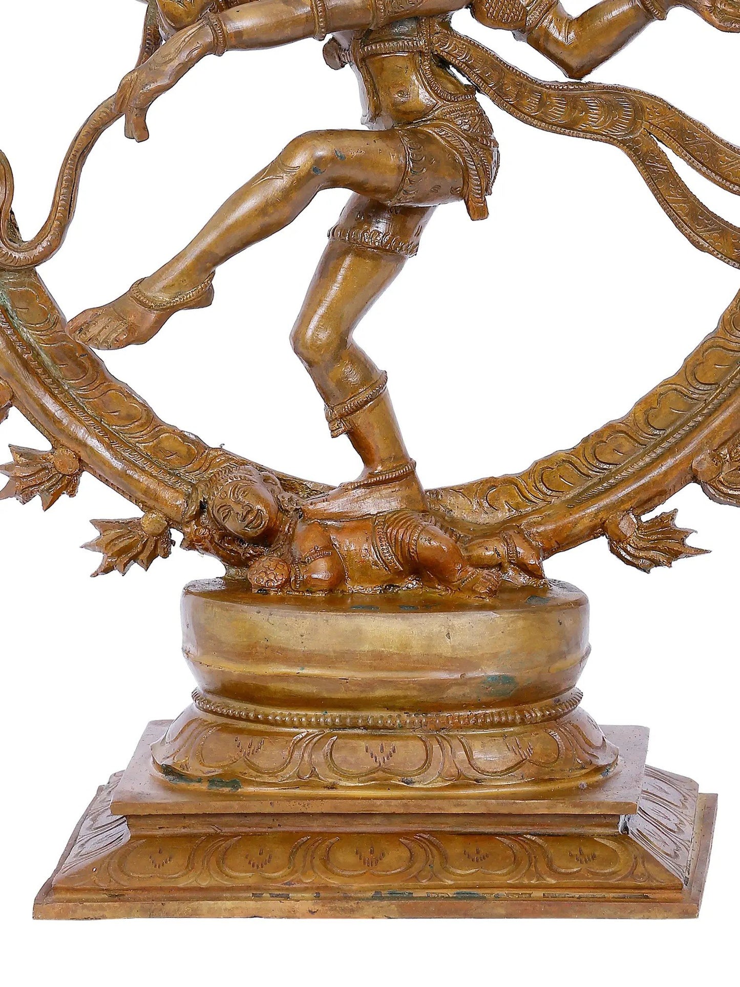 16'' Lord Nataraja Panchaloha Bronze Statue | Decorative Bronze Idol | Bronze Statue For Temple