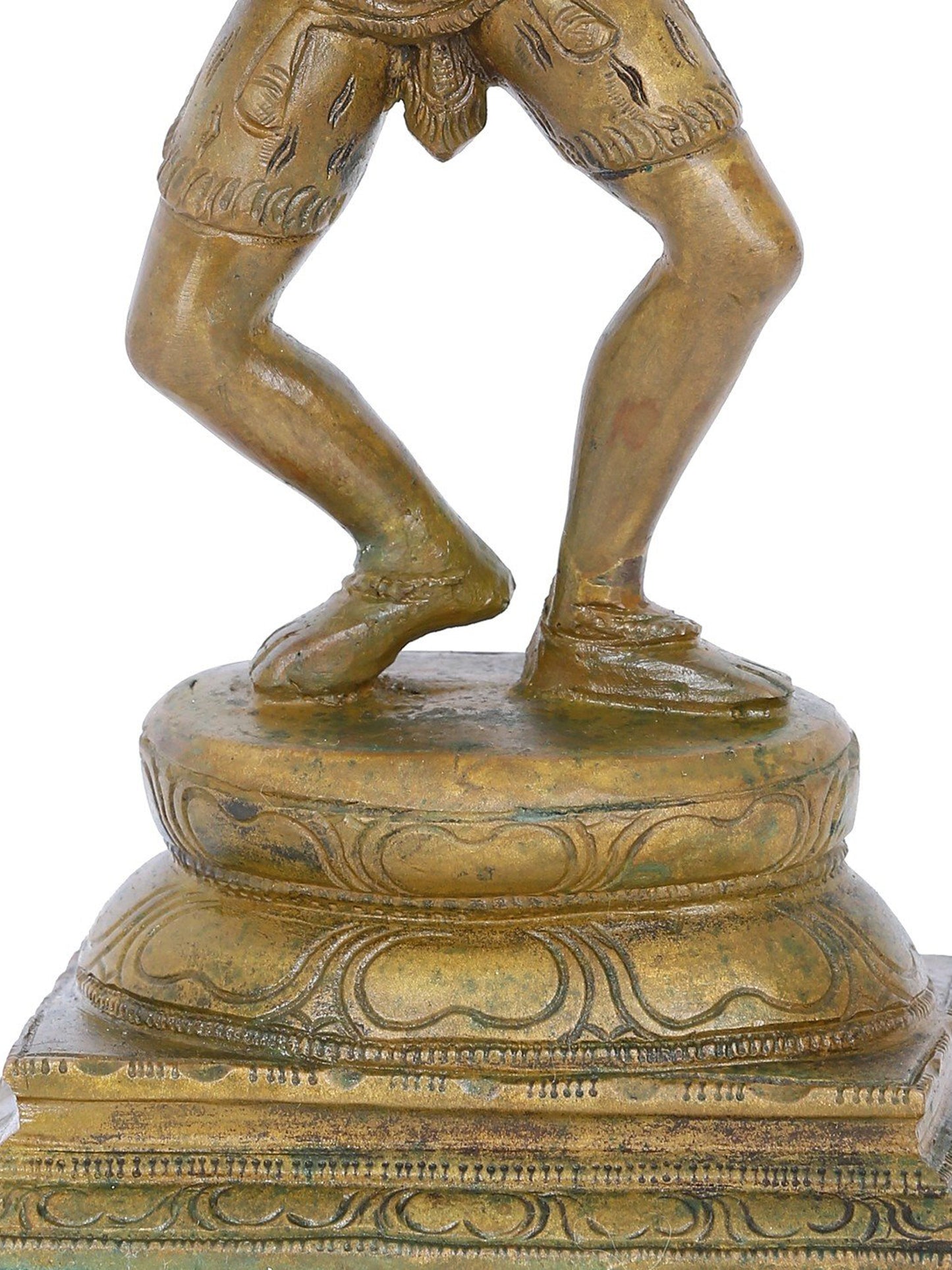 9'' Lord Shiva As Tandava Mudra | Panchaloha Bronze Statue From Swamimalai