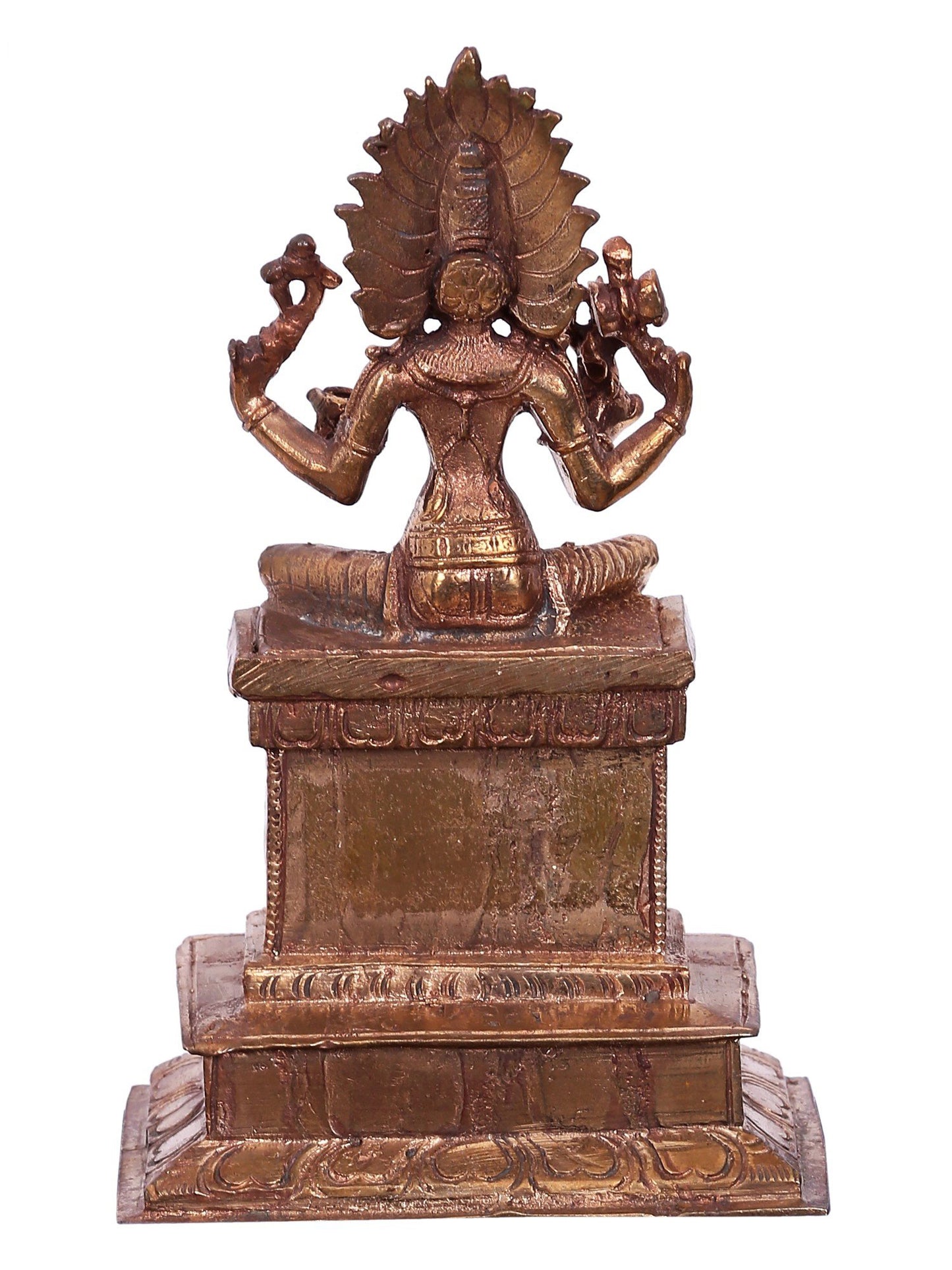 5" Small Goddess Mariamman Bronze Figurine | Decorative Bronze Idol | Bronze Statue For Temple