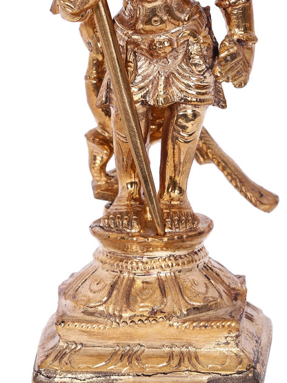 6" Bala Murugan (Karttikeya) With Peacock | Panchaloha Bronze Statue From Swamimalai | Decorative Bronze Idol | Bronze Statue For Temple