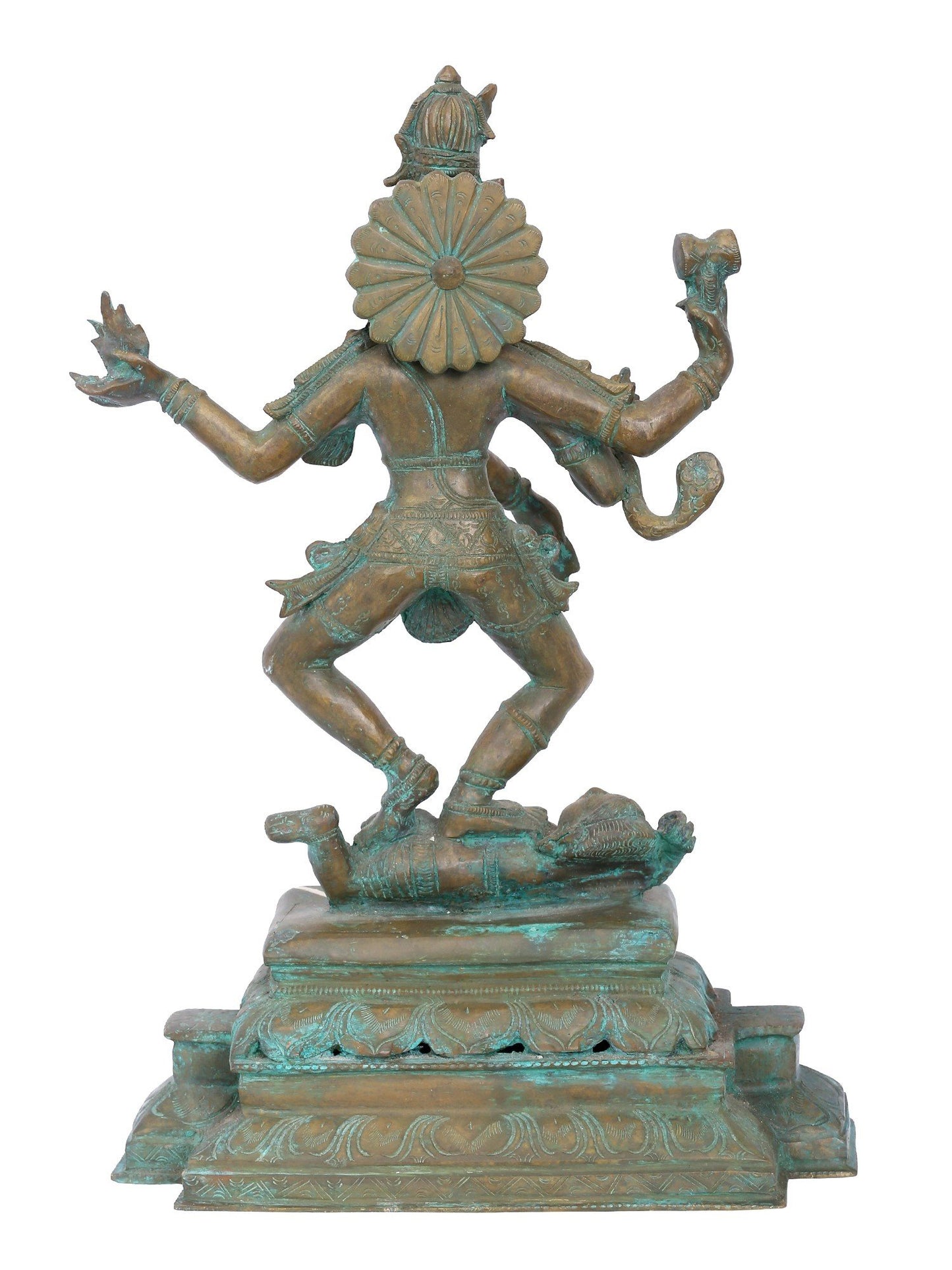 18" Shiva Tandava | Handmade | Bronze Shiva Idol | Panchaloha Bronze From Swamimalai