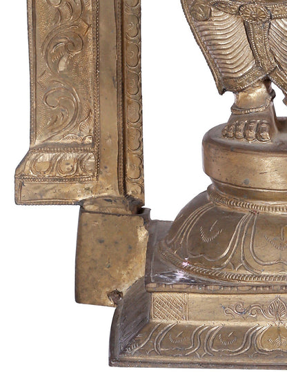 22'' Ekadanta Ganapati Bronze Sculpture | Panchaloha Bronze Statue From Swamimalai.